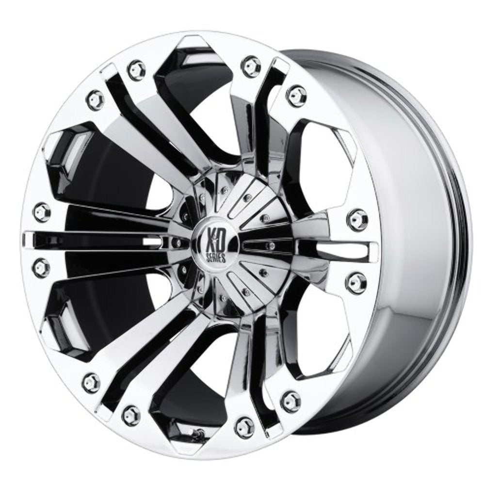 XD778 Monster Triple Chrome Plated Wheel by KMC Wheels (18x9"/6x135, 139.7mm, -12mm offset)