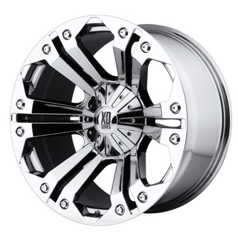 XD778 Monster Triple Chrome Plated Wheel by KMC Wheels (18x9"/6x135, 139.7mm, -12mm offset)