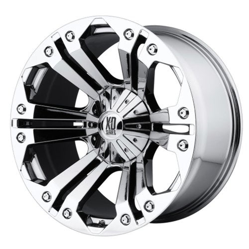 XD778 Monster Triple Chrome Plated Wheel by KMC Wheels (18x9"/6x135, 139.7mm, -12mm offset)