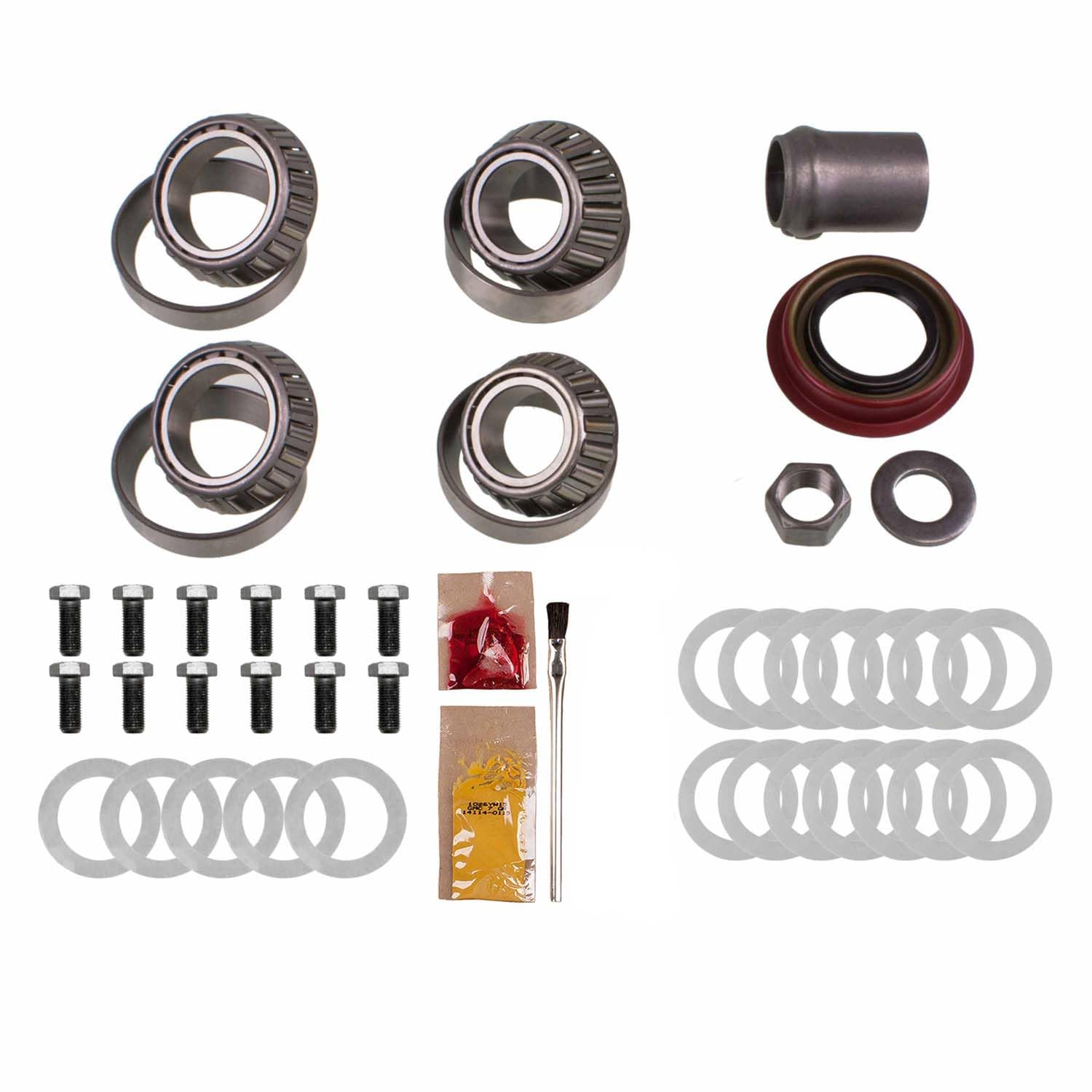 XL-1018-1 EXCEL Differential Bearing Kit – Fits GM 8.875" Truck Rear Differential (1963-1982) – Includes Koyo Bearings, Pinion Seal, Crush Sleeve & Hardware – Compatible with C10, K10, Suburban