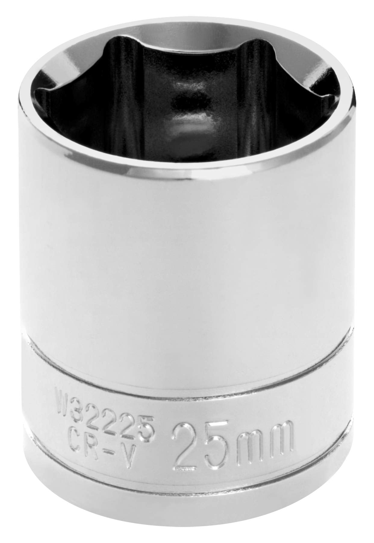 W32225 Performance Tool 1/2 Drive 25mm 6Point Socket, 1 Pack