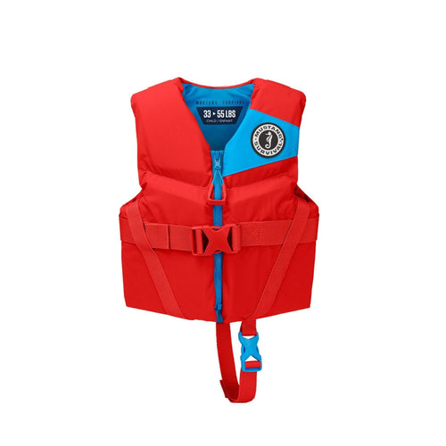 Child Foam Life Jacket - Mustang Survival - Imperial Red, Child (33 lbs - 55 lbs)