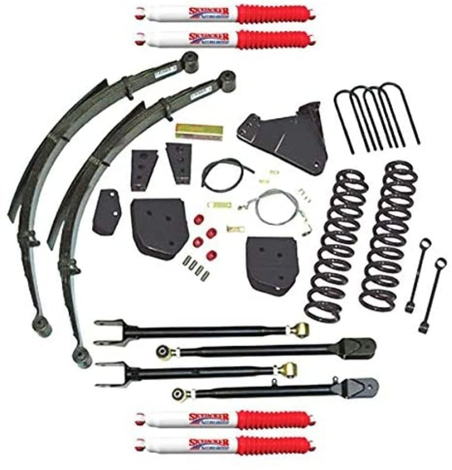 Skyjacker Suspension Lift Kit F8852KS-N w/Shock Nitro Shocks 8 in. Lift Incl Front Coils Rear Springs
