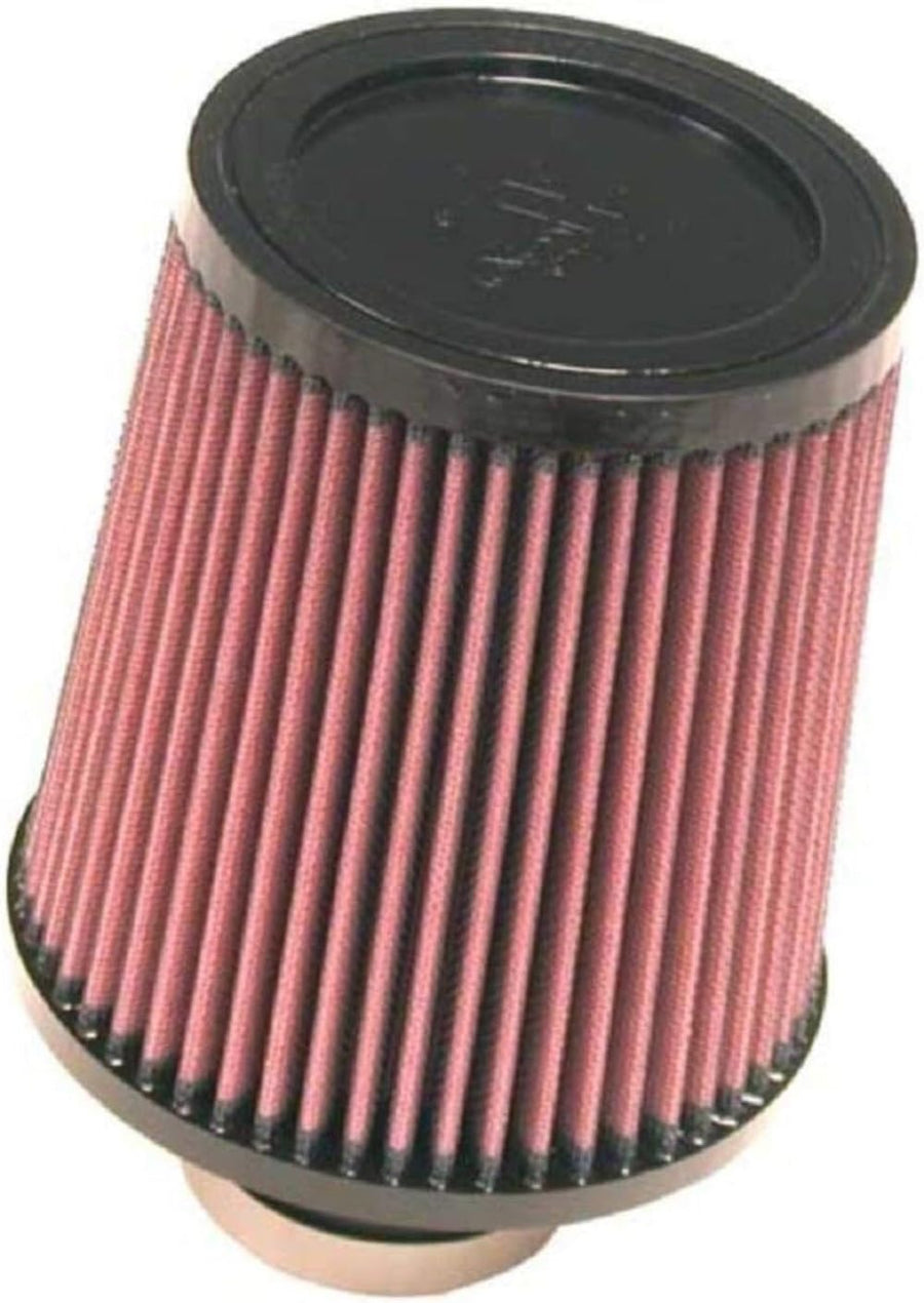 High-Flow K&N Original Lifetime Universal Clamp-On Air Filter: High Performance, Premium, Washable: Flange Diameter: 2.5 In, Filter Height: 6.5 In, Flange Length: 2 In, Shape: Round Tapered, RU-4860