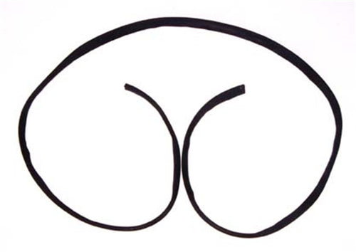 12301.01 | Omix-Ada | Windshield Frame Seal | OE Reference: A-2250 | Fits 1941-1949 Ford/Willys
