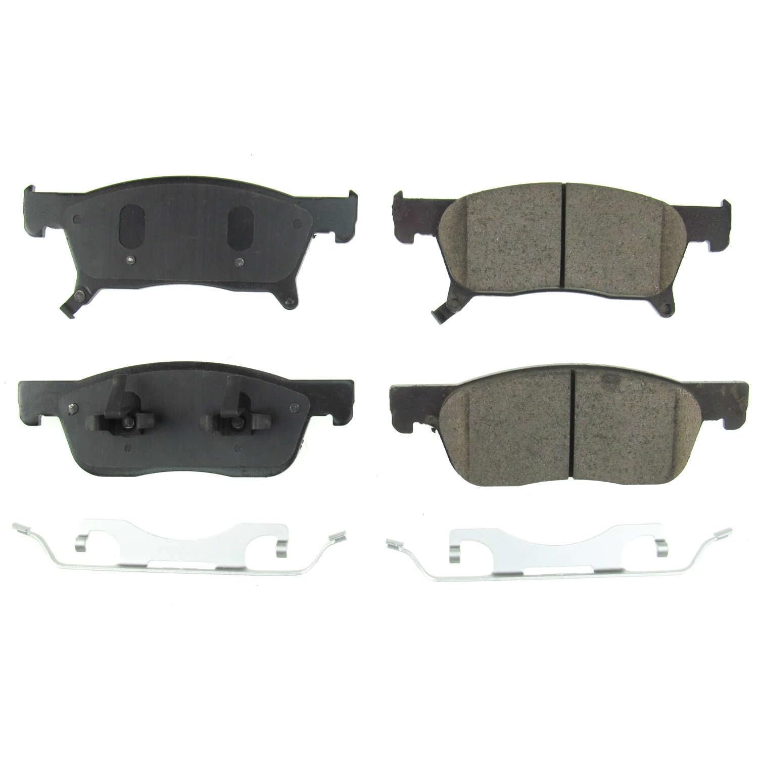 Front Brake Kit Power Stop For Subaru Ascent 2019-24 - Ceramic Brake Pads With Installation Hardware, 17-2170