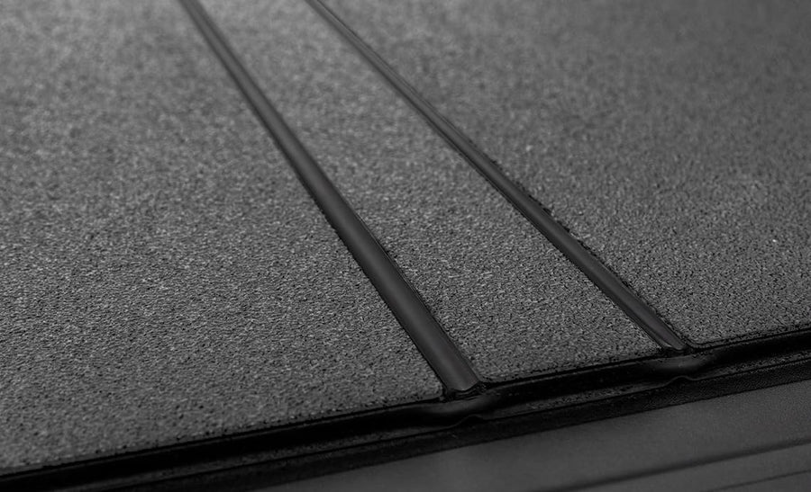 Lomax ACI Folding 24-ON Toyota Tacoma 6' Box Hard Tonneau Cover Black Uretane
