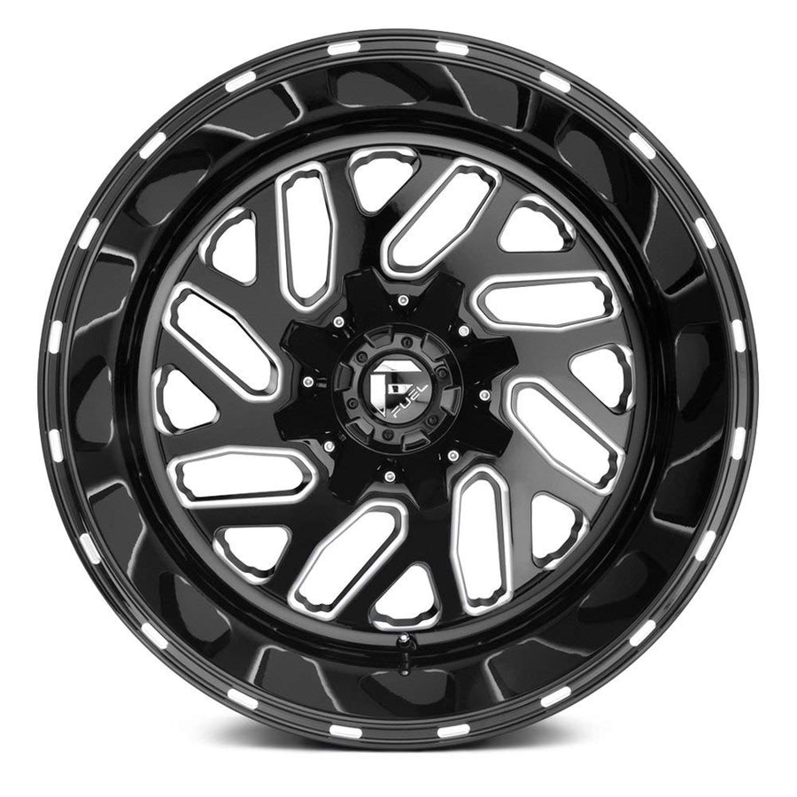 Triton FUEL D581 Black Milled 17x9 6x135 & 6x5.5 -12 offset