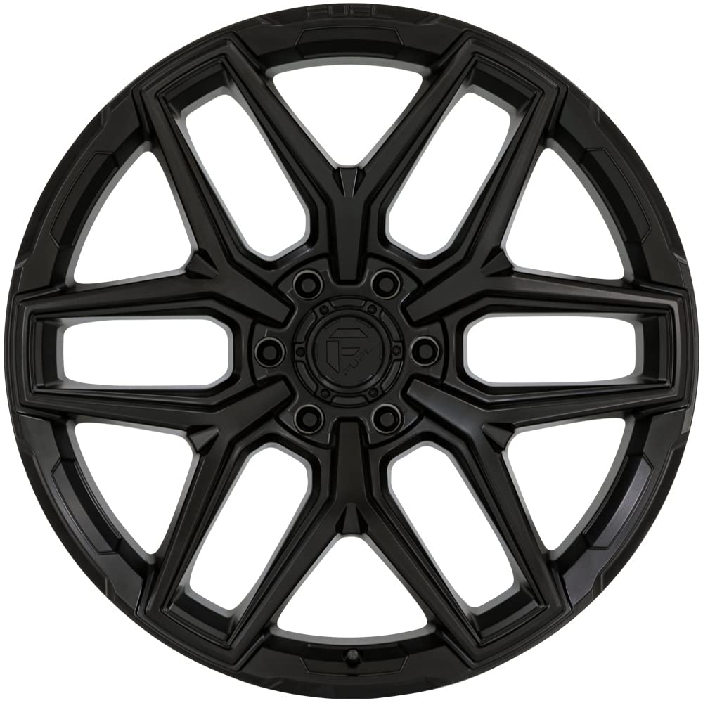 FLUX FUEL OFF-ROAD 22X10 6X135 4.79-18mm BLACKOUT - FC854MX22106318N