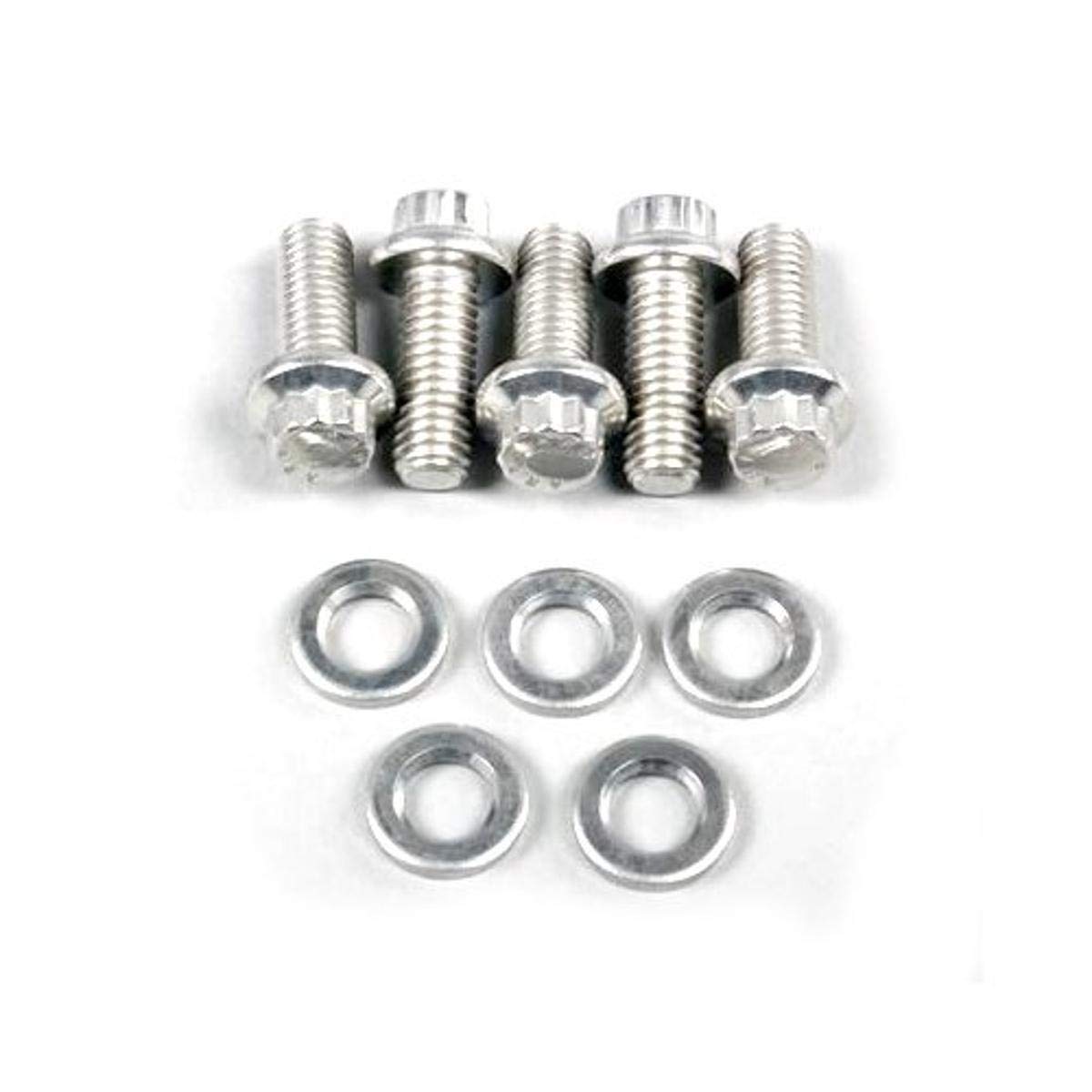 ARP 624-1500 1.500" UHL 7/16-14" RH Thread Stainless Steel Bolt with 1/2" Socket and Washer, (Set of 5)