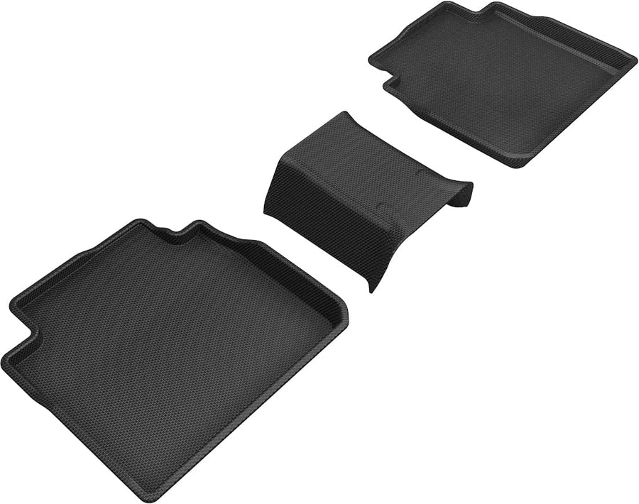 MAXpider 3D Custom Fit Kagu Floor Mat (Black) Compatible with Toyota Avalon Gasoline 2019-2022 / Lexus Es Gasoline 2019-2025 - R2(3Pcs)