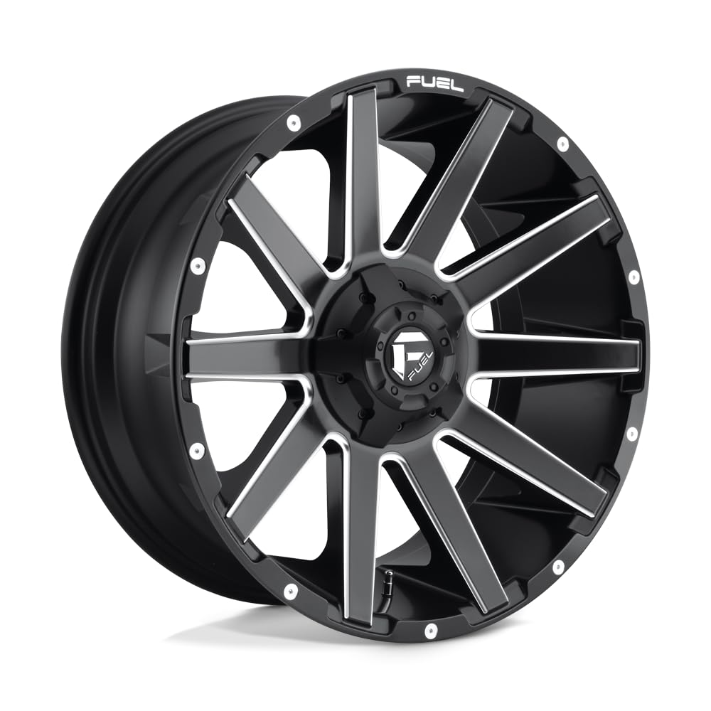 1PC Fuel D616 20X9 6X135/5.5 MT-BLK-MIL 1MM - D61620909850