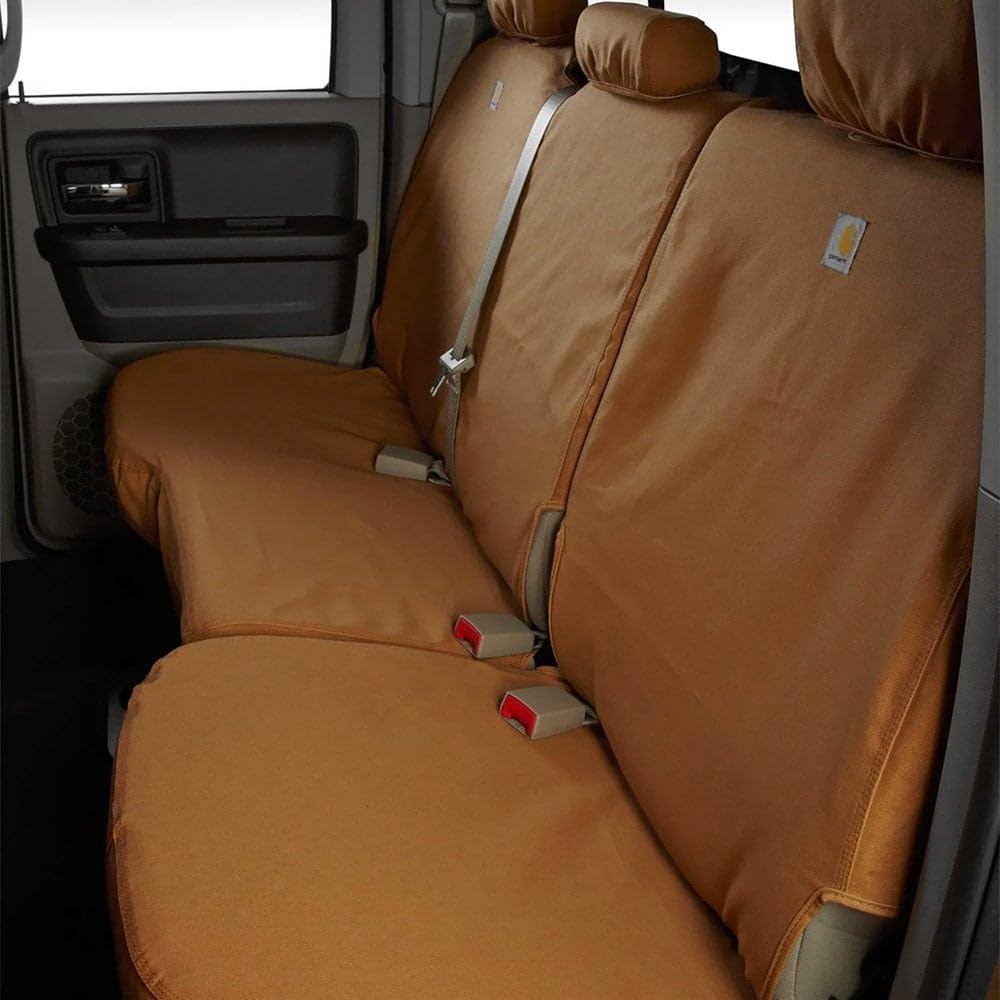 SeatSaver Carhartt Custom Second Row Seat Covers - Brown