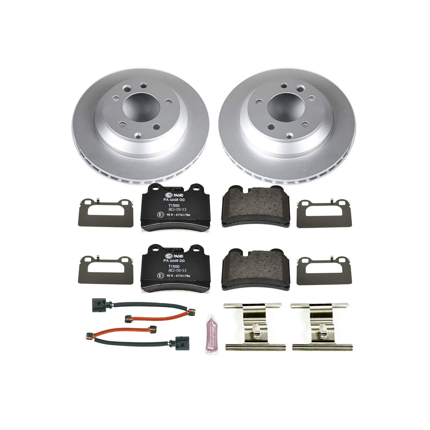 Euro-Stop Brake Kit Power Stop ESK4681 For Volkswagen Touareg 2006 [Model Specific]