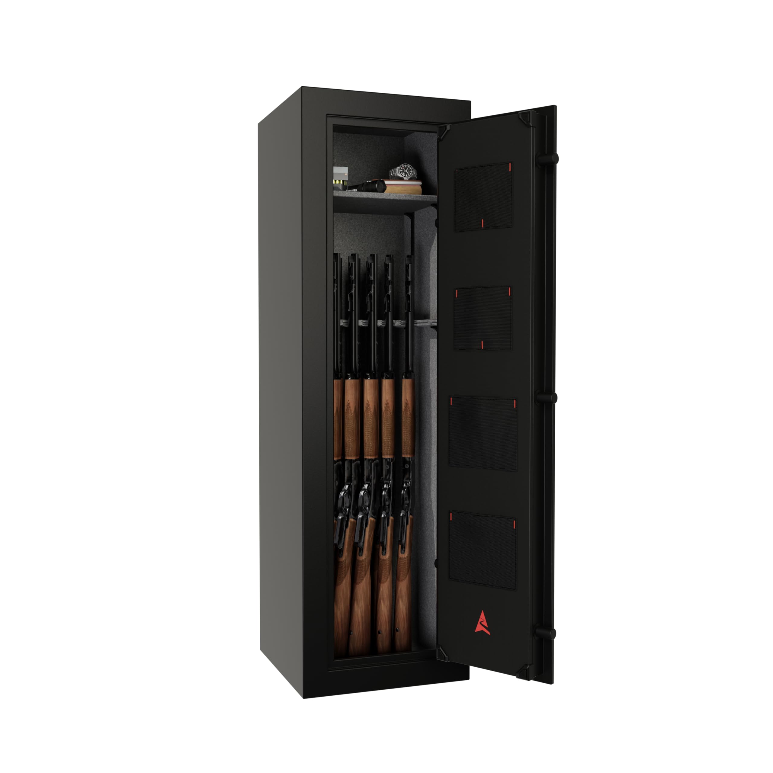 Domain Sports Afield 12-Gun Fireproof Electronic Lock Gun Safe, Black