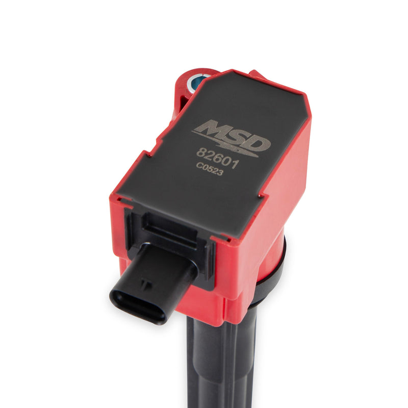 Ignition Coil MSD 82601 - Red - 3-Pin Connector - Each