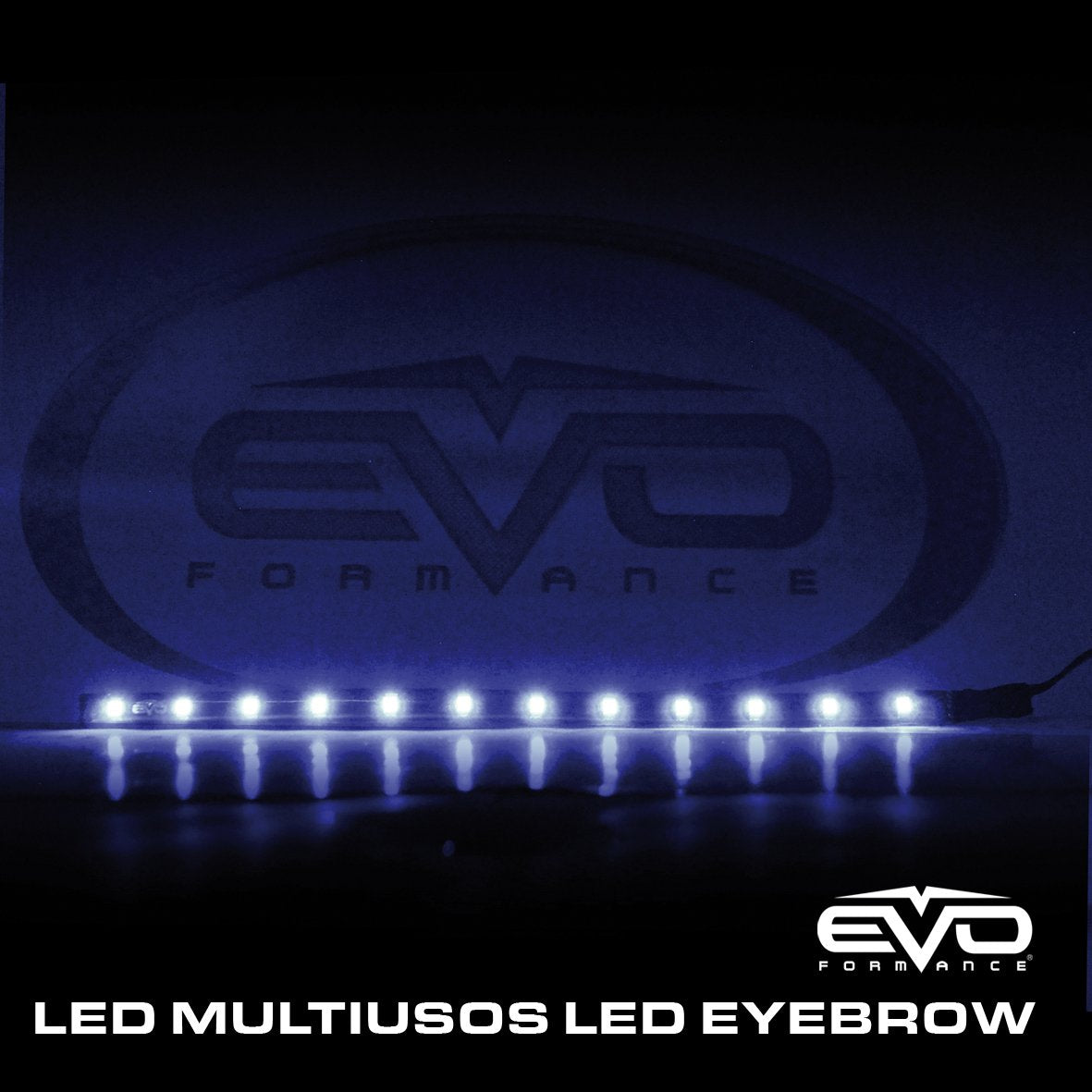 9" CIPA 93317 Blue Eye Brows Flexible Neon LED Light Strip