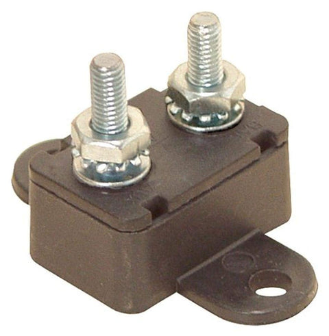 WIRTHCO Circuit Breaker-Type 1 Stud Mounted with Right Angle Bracket, 50 Amp 31118