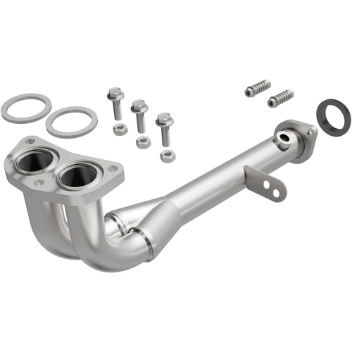Replacement BRExhaust Front Pipe Kit 107-0015: Direct-Fit, Compatible with 96-00 Civic, EL 1.6L