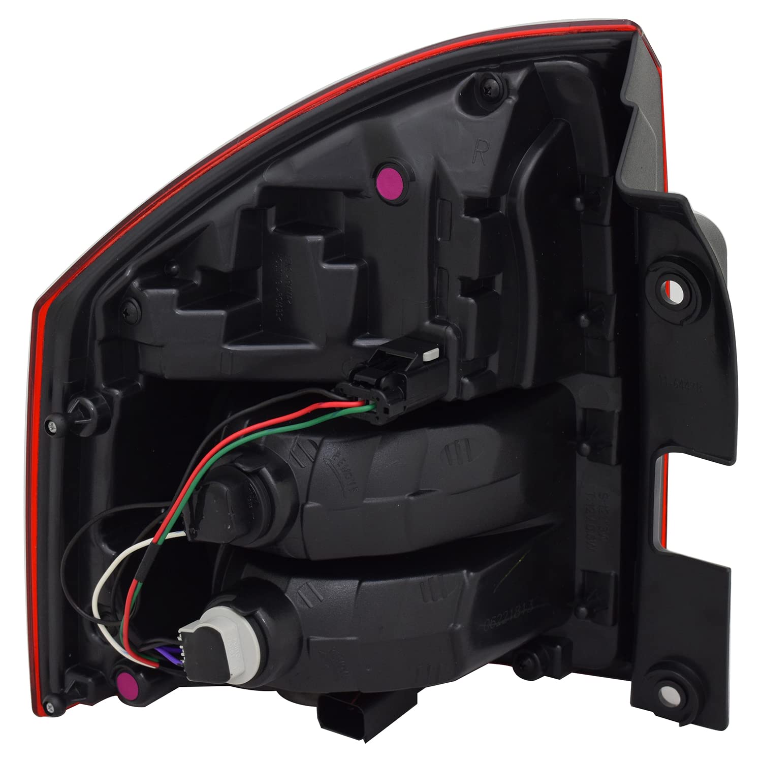 Right Tail Light Assembly TYC Compatible with 2014-2017 Jeep Compass