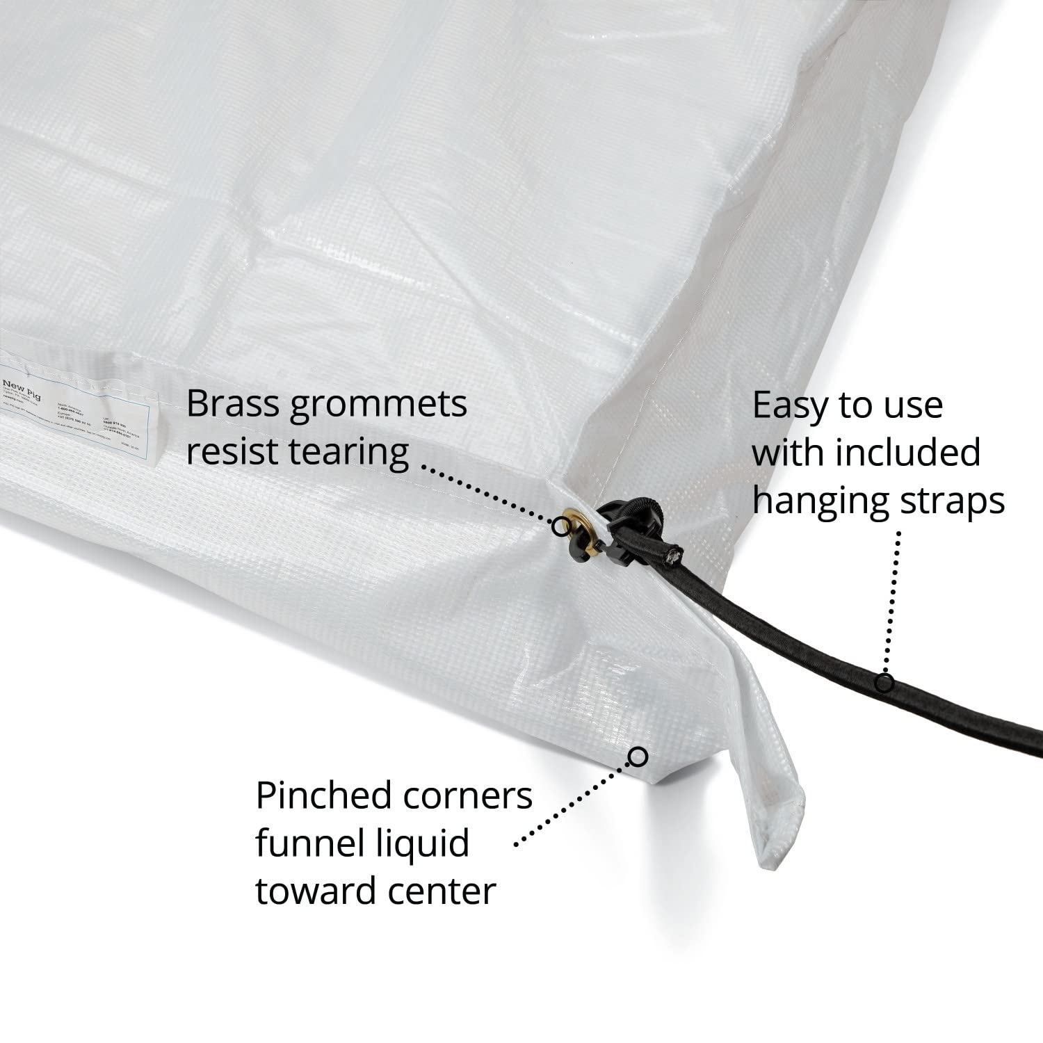 PIG Diverter Roof Leak Bucket Kit - 5' x 5' - TLS121-TR