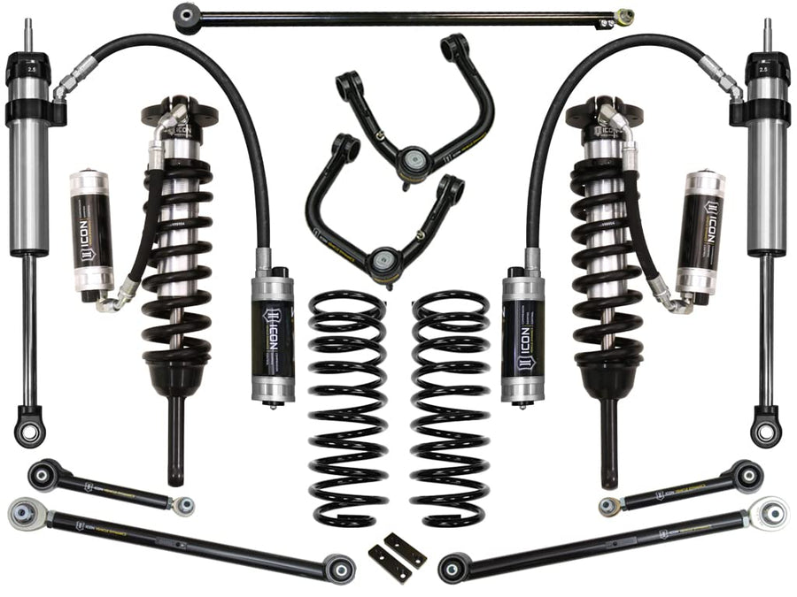 0-3.5" Lift Stage 7 Suspension System, ICON Tubular UCA, Compatible with 03-09 4Runner/FJ Cruiser, K53057T