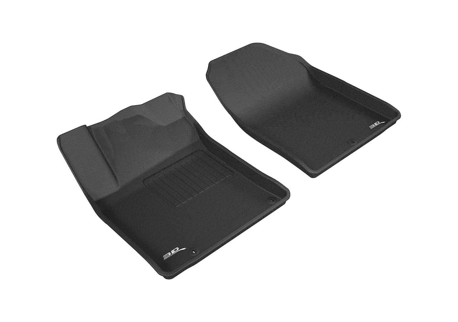 3D MAXpider Kagu Custom Fit Floor Mat (Black) Compatible with Hyundai Elantra Gt 2018-2020 - R1