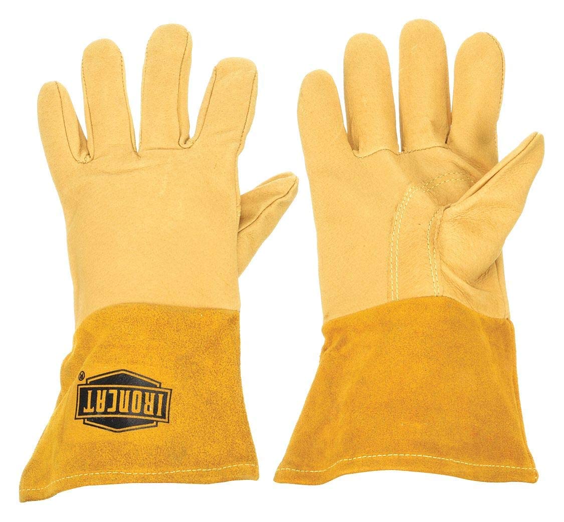 XL Ironcat 6010/XL Welders Gloves Natural