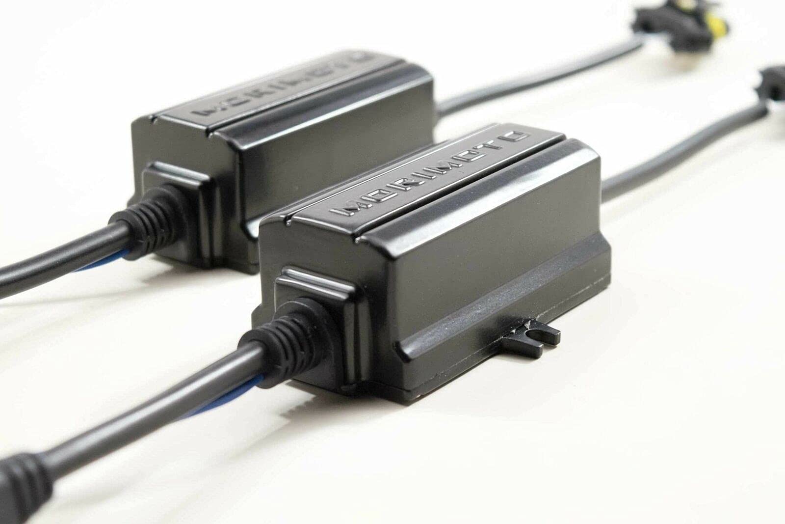 Morimoto Standalone CANBUS Wiring Harness (H4) - Two Error-Cancelling Modules, For Use with Any 35W-50W HID Ballast, Fits H4 Style Inputs (H4)