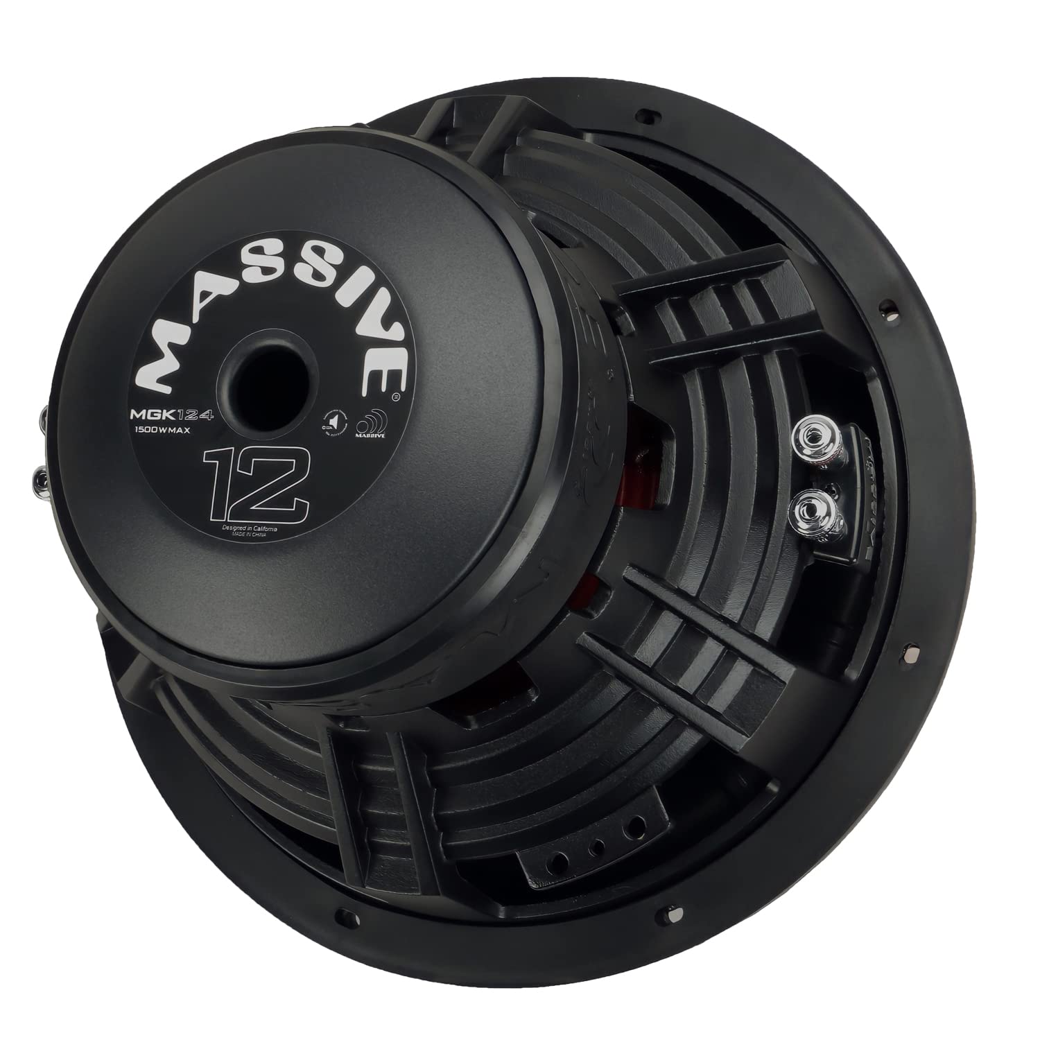 12" MGK124 750 Watts RMS Dual 4 Ohm Subwoofer