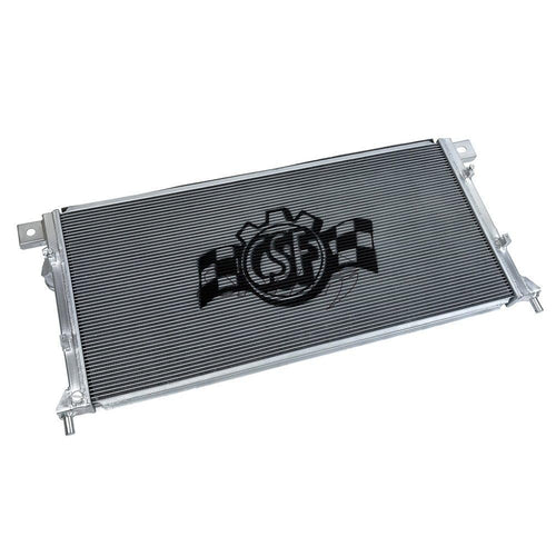 CSF Radiator, 33.44 in W x 15.63 in H x 1.65 in D, Driver Side Outlet, Passenger Side Inlet, Aluminum, compatible with Ford Midsize SUV/Truck 2021-24, Each