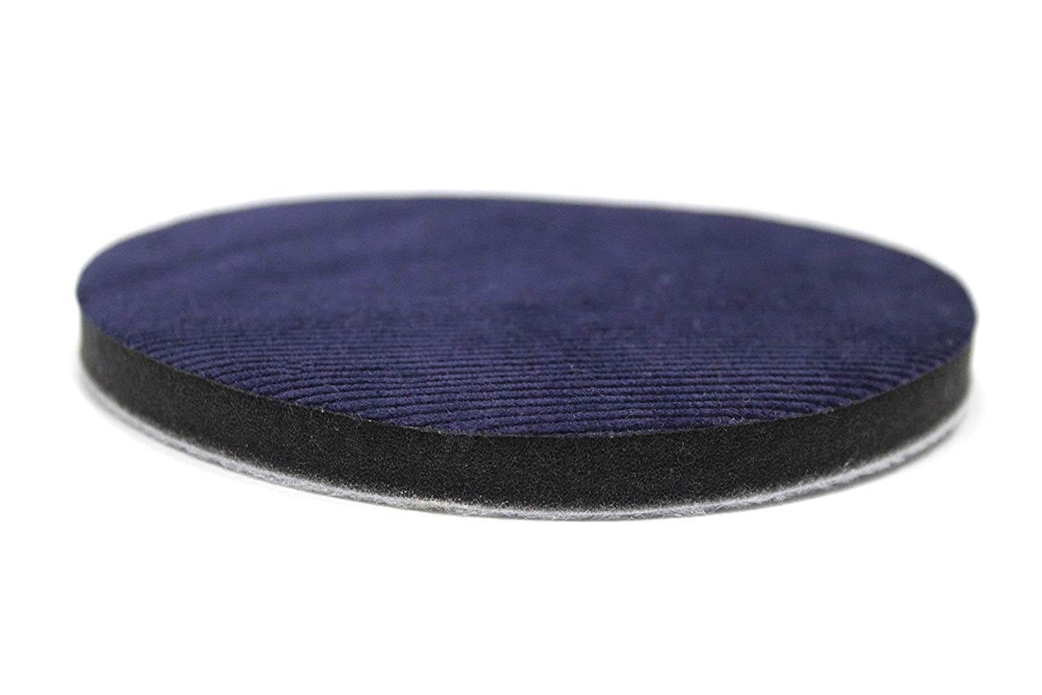 5.3" Maxshine Universal Orange Peel Remover 2-Pack Purple Velvet Polishing Pads – 3000 Grit (135mm) – Hook & Loop for Polisher Plate – Professional Paint Refining & Detailing Pad