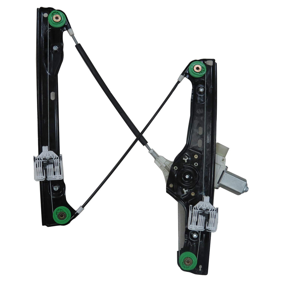 Power Window Motor and Regulator Assembly TYC 660597 Front Right-Side Compatible with 2006-2011 BMW 3 Series