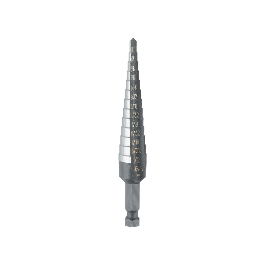 Irwin Tools Step Drill Bit Set IRWIN, General Purpose, 4-Piece (10225)