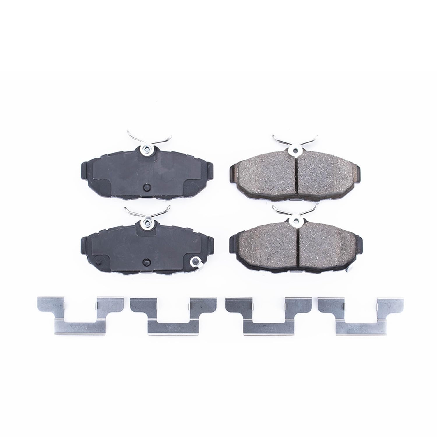 Rear Brake Kit Power Stop For Ford Mustang 2011-14 - Ceramic Brake Pads With Installation Hardware, 17-1465