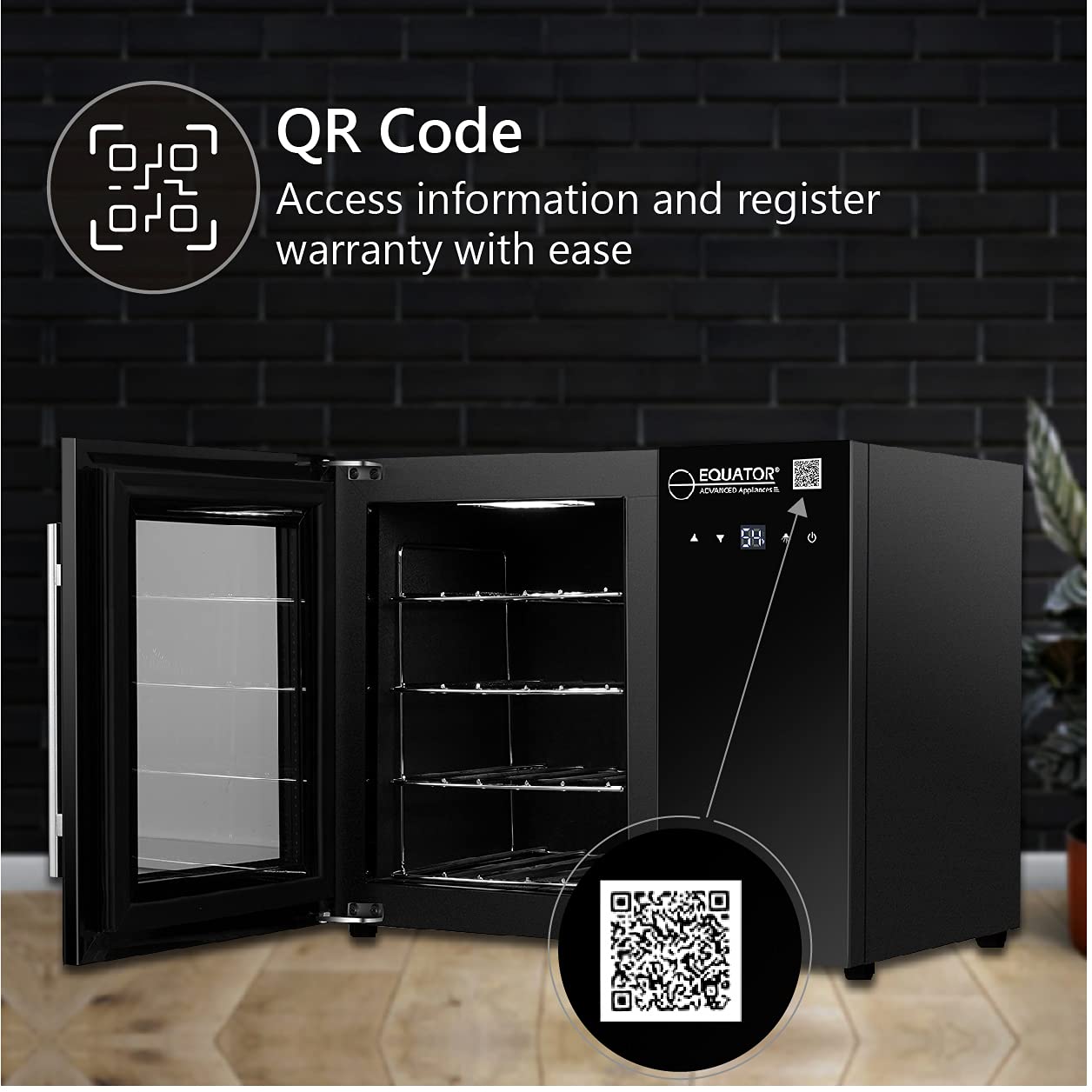 12 Wine PINNACLE WR Refrigerator - Bottle
