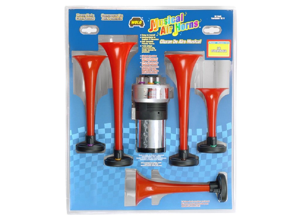 Musical Wolo Horn (435) - 12 Volt, Plays Eyes of Texas