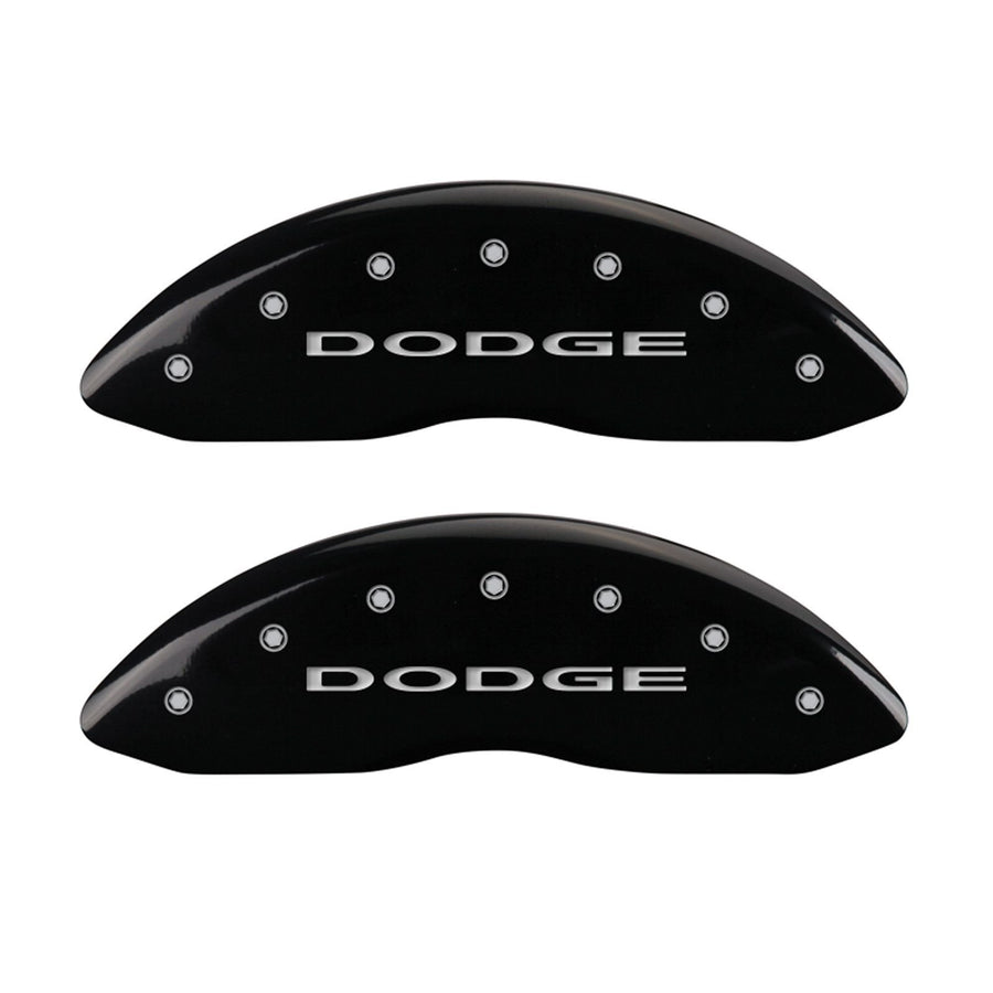 Caliper Covers MGP 12002FDD4BK with Black Powder Coat Finish, (Set of 2)