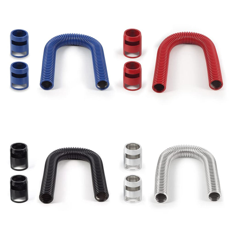 Mishimoto Universal Flexible Stainless Steel Radiator Hose Kit, 24”, Red