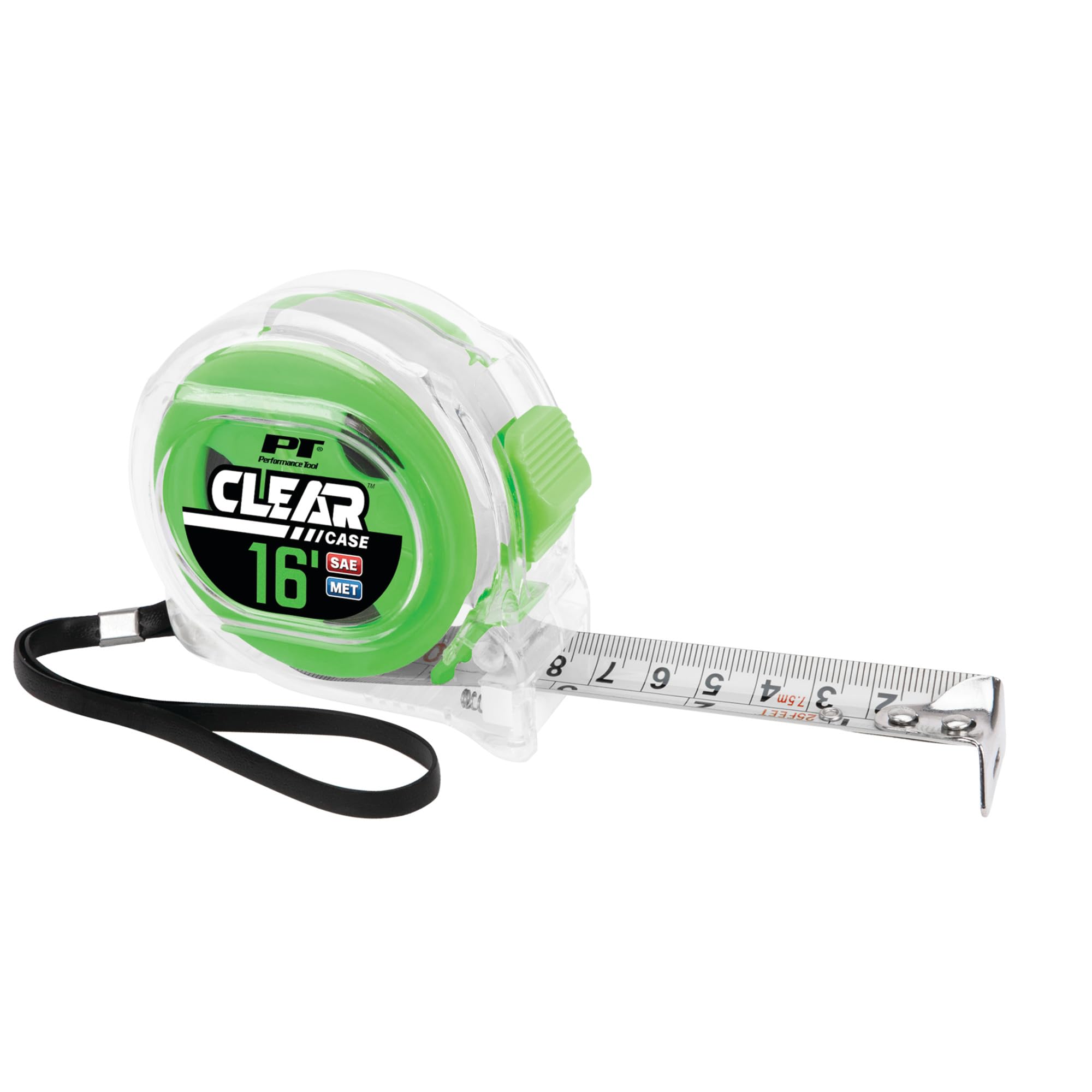 Clear Tape Measure Set Performance Tool W5039 (4 Pieces) for Accurate Measurements and Easy Readability
