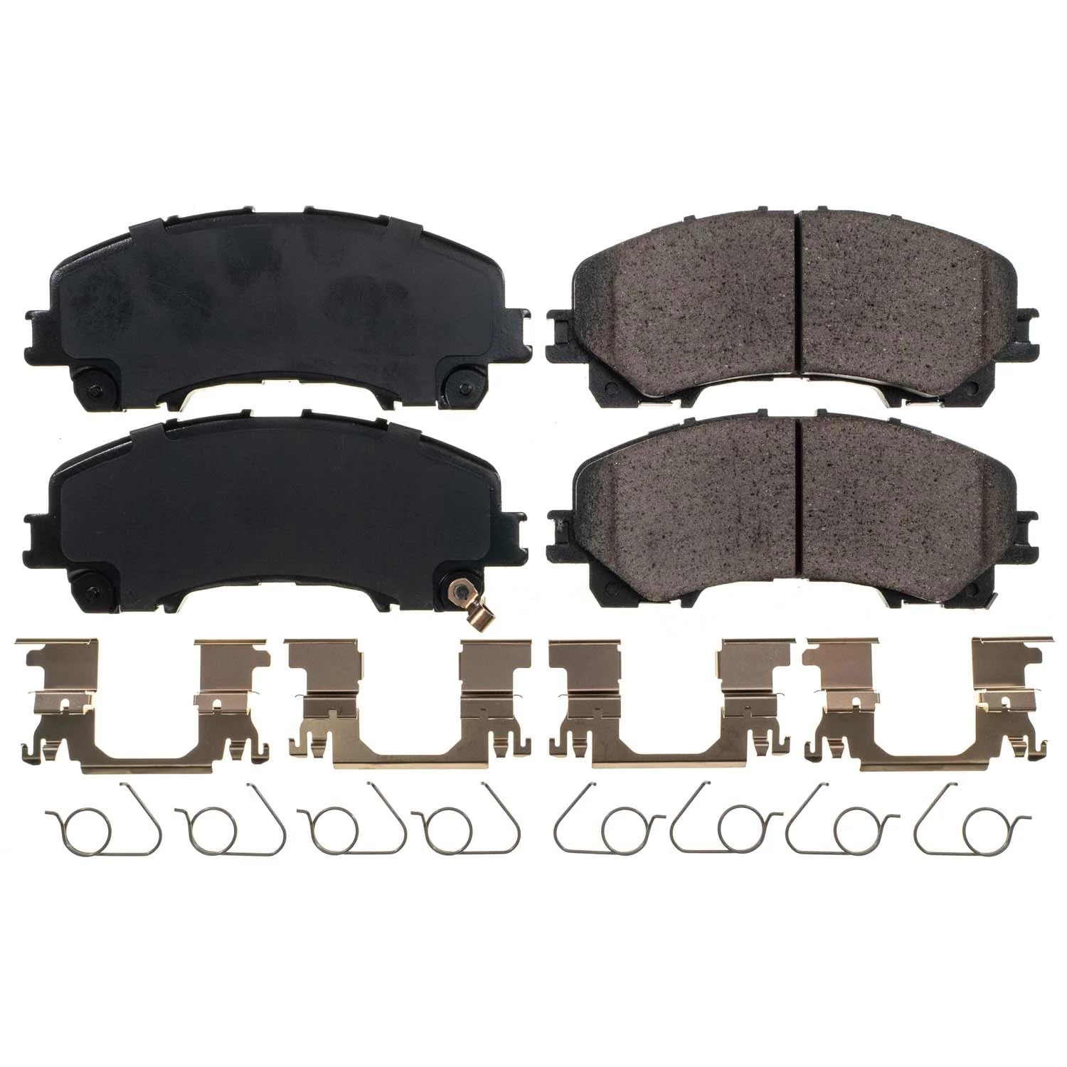 Power Stop Front Brake Kit For Nissan Rogue 2014-19 |Q50 2014-20 |Q60 2017-20 |QX50 2016-17 - Ceramic Brake Pads With Installation Hardware, 17-1736