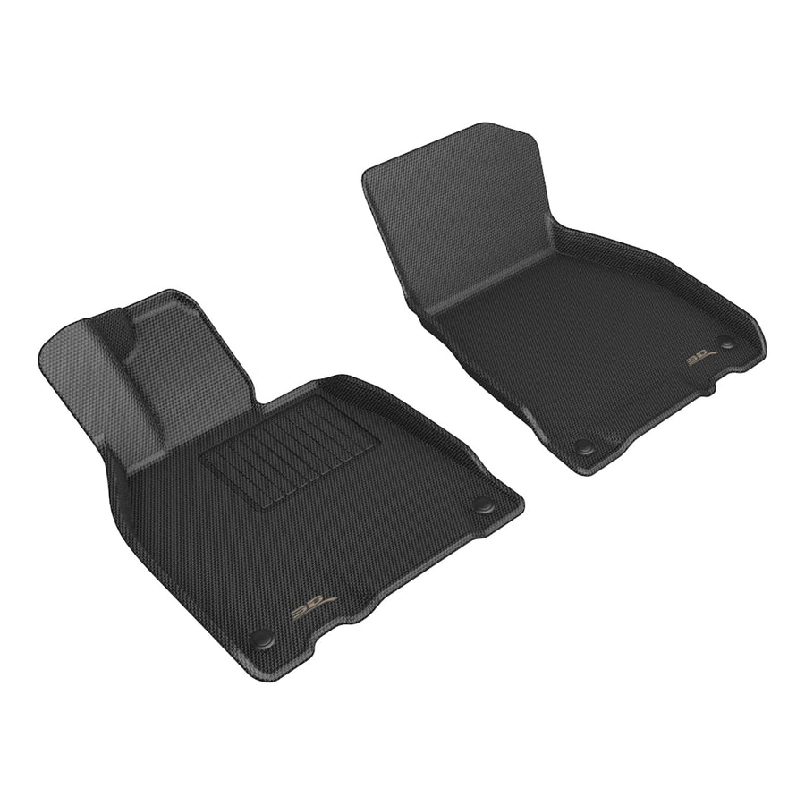 3D MAXpider Kagu Custom Fit Floor Mat (Black) Compatible with Mercedes-Benz Eqe Sedan (V295) 2023-2026 - Front Row