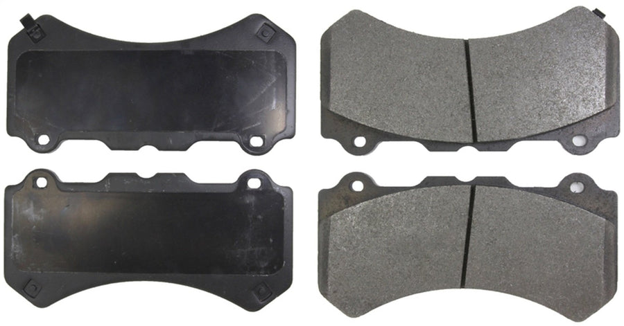 Front StopTech 308.13820 Brake Pads with Shims; Street