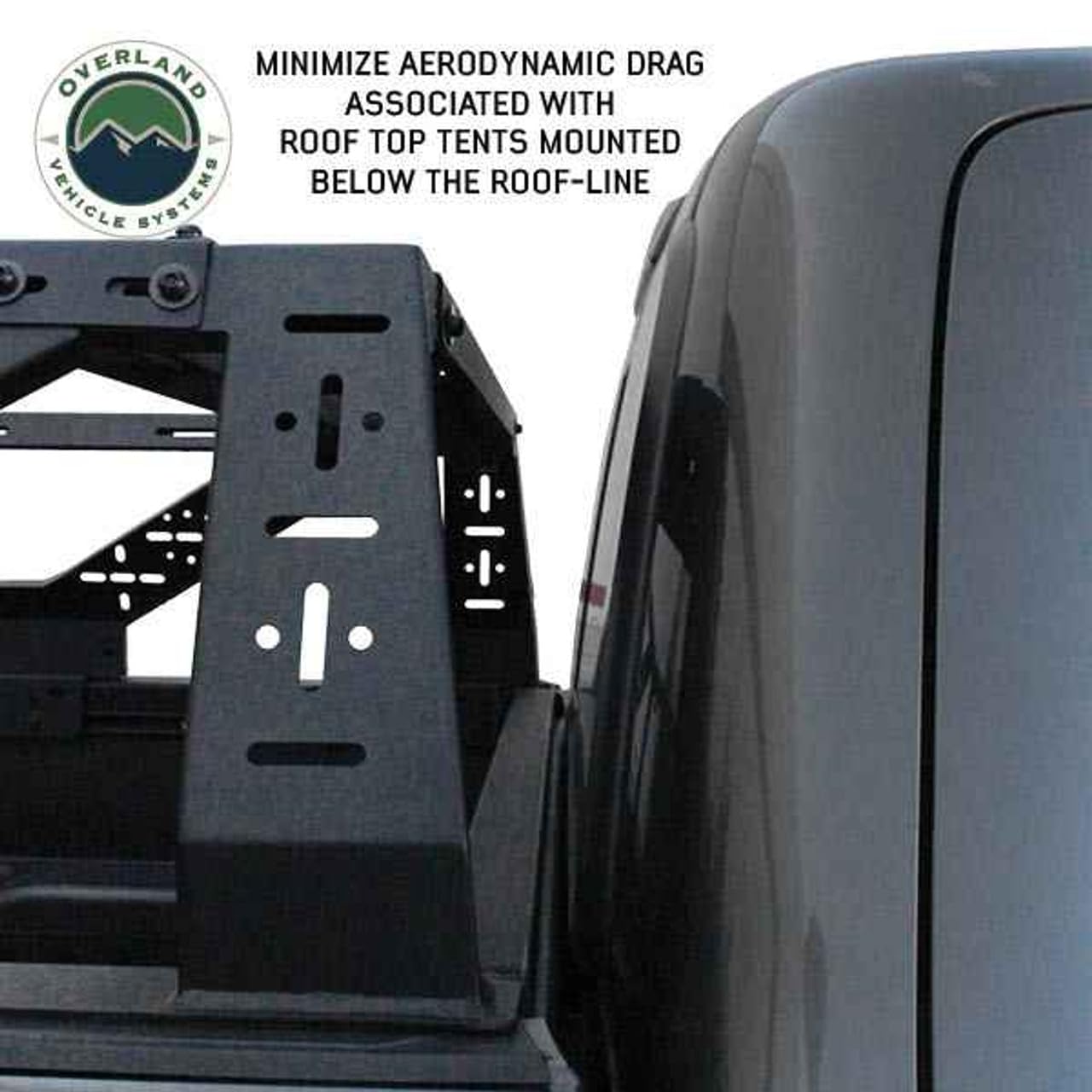Mid-Height Bed Rack Overland Vehicle Systems for Mid-Size Trucks – Universal Fit, No-Drill Installation
