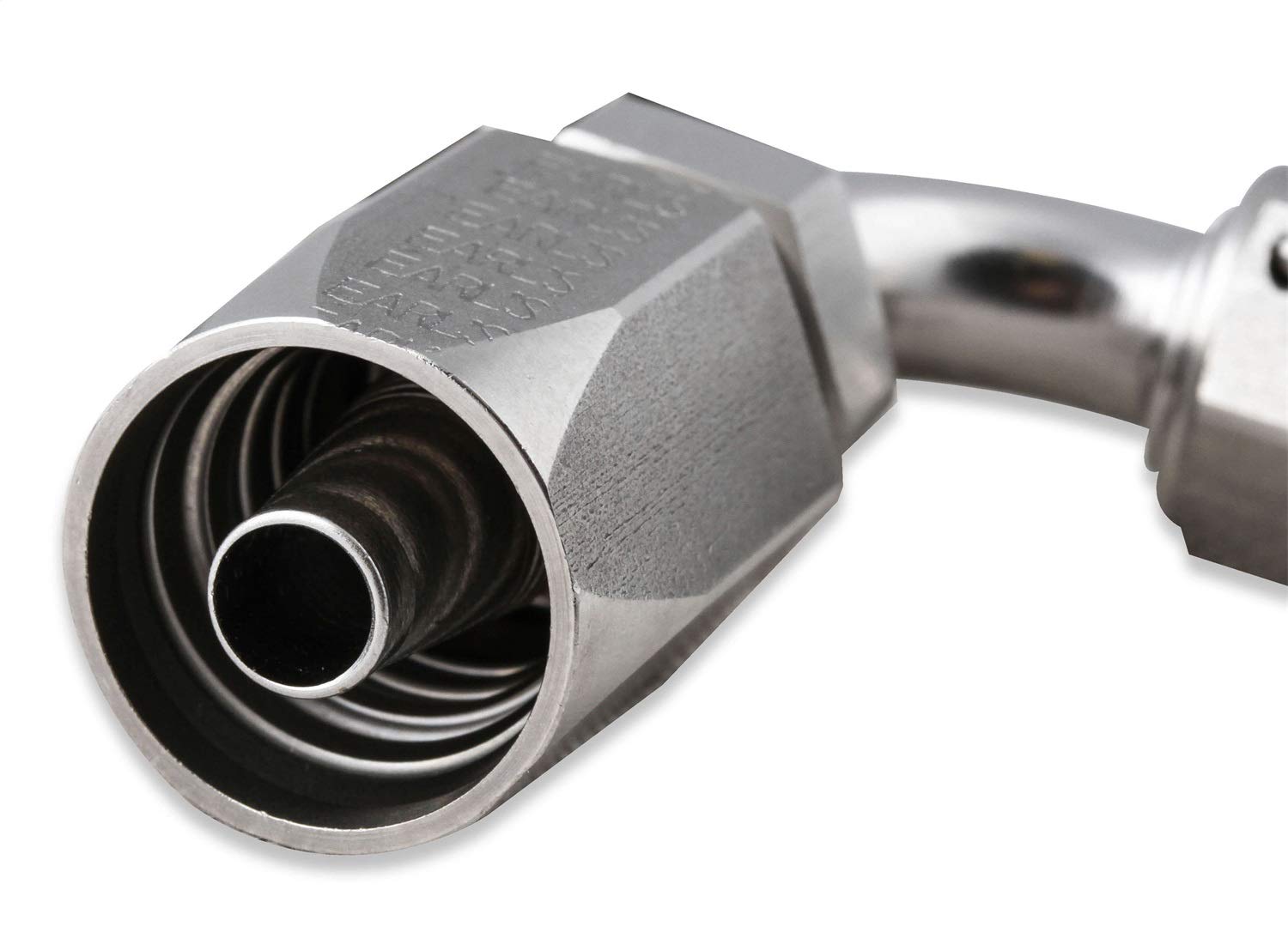 Stainless Steel Earl's -6 120 Deg. Jic Hose End