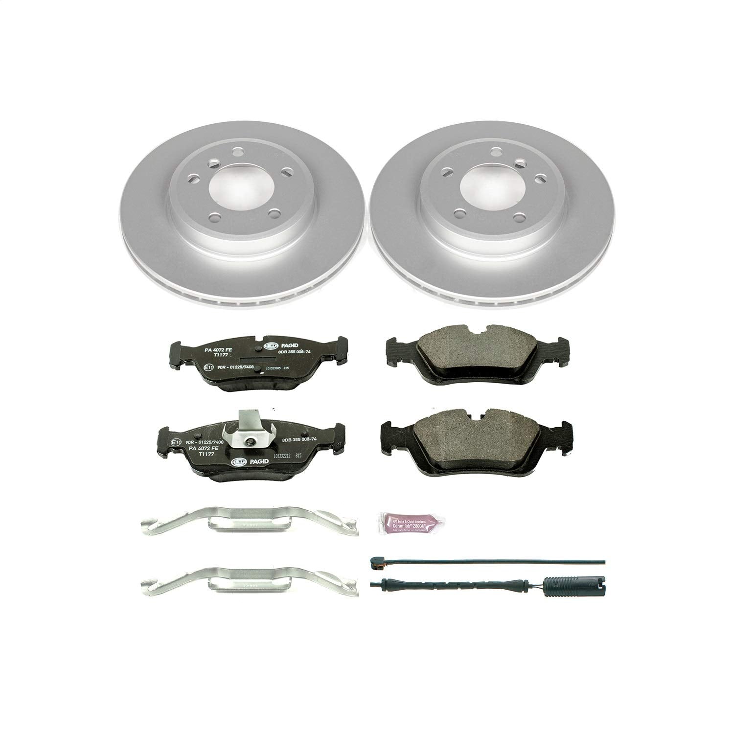 Euro-Stop Power Stop ESK867 Brake Kit Front For BMW Z3 2001-2002 [Model Specific]
