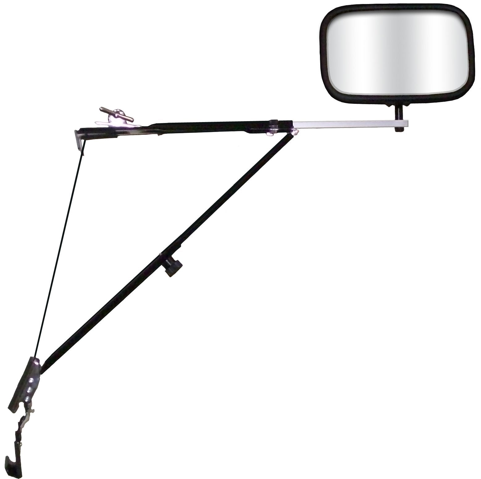 Door Mount CIPA 11650 Towing Mirror, Black