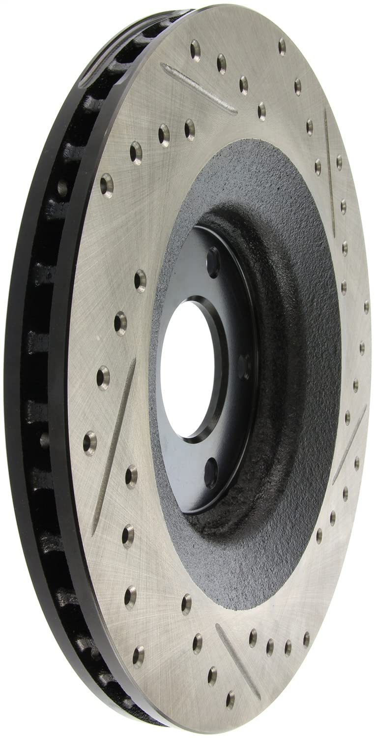 Sport Drilled/Slotted Brake Rotor StopTech 127.63072R (Front Right), 1 Pack