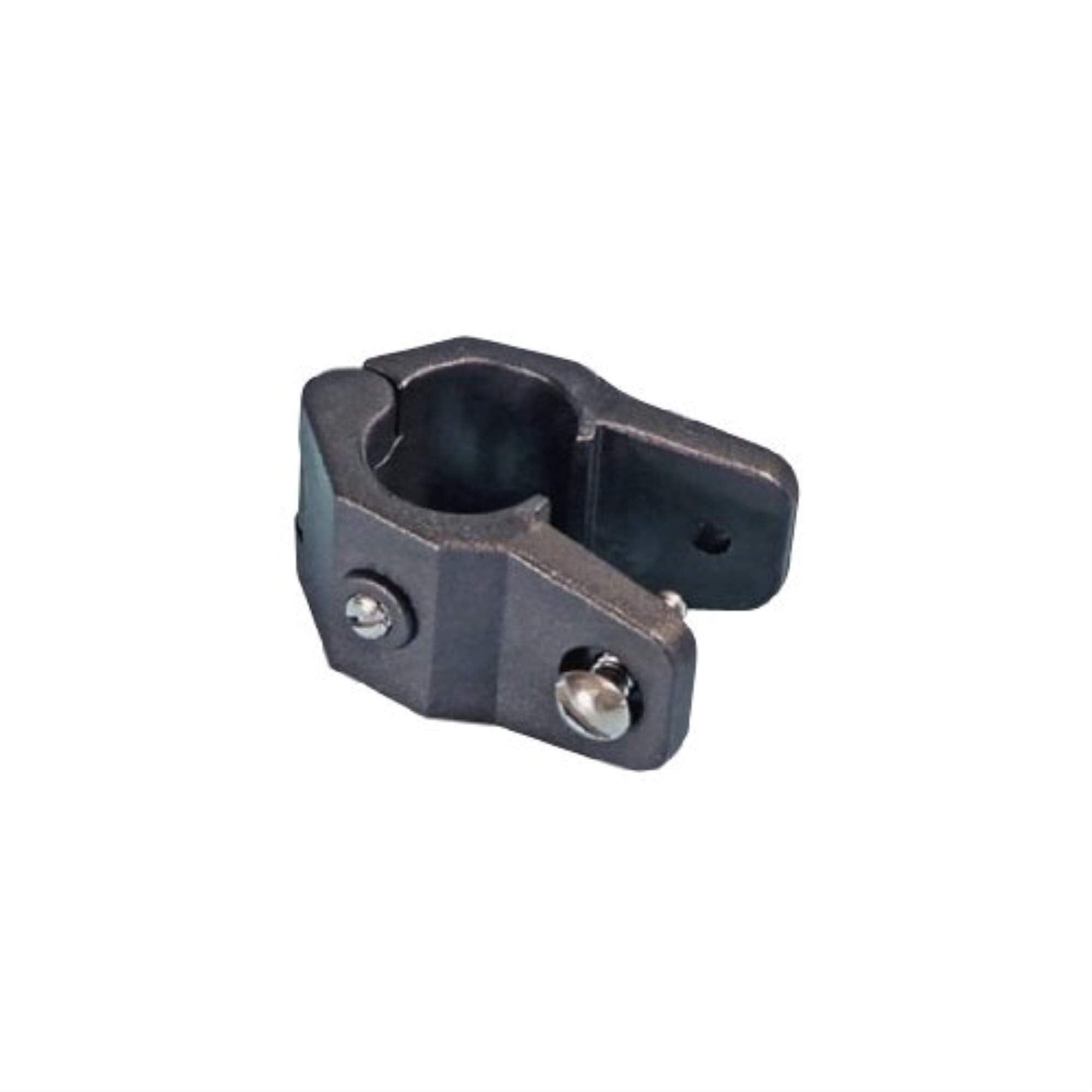 Bimini Top Kit Round Tube with Nylon Fittings, Jet Black Sunbrella