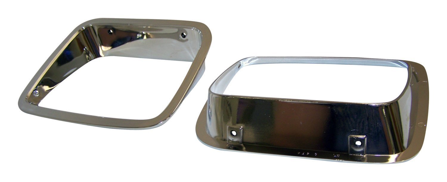 Automotive Crown Headlight Bezel Kit Accessories and Fluids